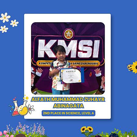Selamat Alfath! Juara 2 Sains Level A - KMSI Regional 2026